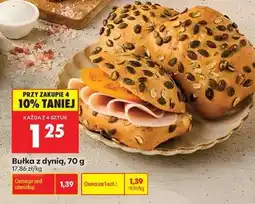 Biedronka Bułka z dynią, 70 g oferta