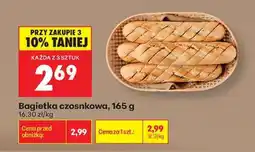 Biedronka Bagietka czosnkowa 165 g oferta