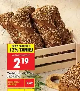 Biedronka Twist musli, 95 g oferta