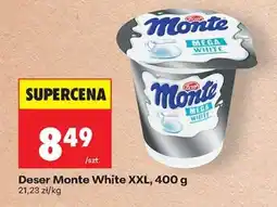 Biedronka Deser Monte White XXL 400 g oferta