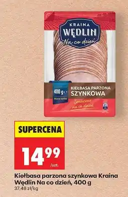 Biedronka Kiełbasa parzona szynkowa Kraina Wędlin Na co dzień , 400 g oferta