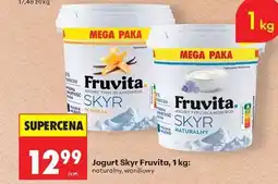 Biedronka Jogurt Skyr Fruvita, 1 kg oferta
