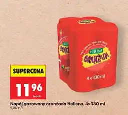 Biedronka Napój gazowany oranżada Hellena, 4x330 ml oferta
