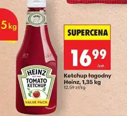 Biedronka Ketchup łagodny Heinz, 1,35 kg oferta