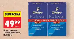 Biedronka Kawa mielona Tchibo Exclusive, 2x500 g oferta