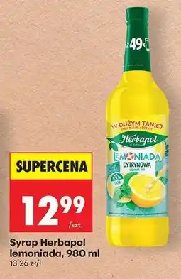 Biedronka Syrop Herbapol lemoniada, 980 ml oferta