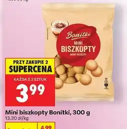 Biedronka Mini biszkopty Bonitki, 300 g oferta