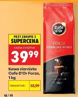Biedronka Kawa ziarnista Cafe d'Or Forza, 1 kg oferta