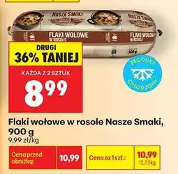 Biedronka Flaki wołowe w rosole Nasze Smaki, 900 g oferta