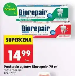 Biedronka Pasta do zębów Biorepair, 75 ml oferta