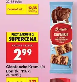 Biedronka Ciasteczka Kremisie Bonitki, 116 g oferta