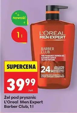Biedronka Żel pod prysznic L’Oreal Men Expert Barber Club, 1l oferta