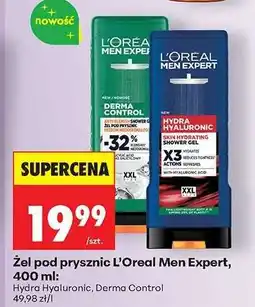 Biedronka żel pod prysznic L'Oreal Men Expert, 400 ml oferta