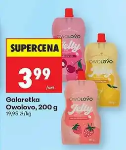 Biedronka Galaretka Owolovo, 200 g oferta