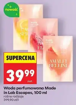 Biedronka Woda perfumowana Made in Lab Escapes, 100 ml oferta