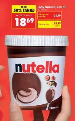 Biedronka Lody Nutella, 470 ml oferta