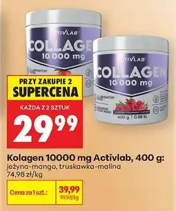 Biedronka Kolagen 10000 mg Activlab, 400 g oferta