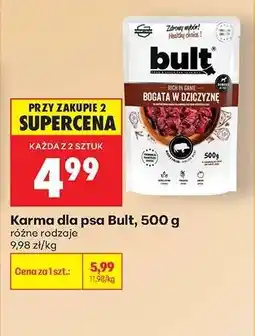 Biedronka Karma dla psa Bult, 500 g oferta