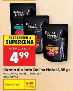 Biedronka Karma dla kota Dolina Noteci, 85 g oferta