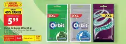 Biedronka Guma do żucia, 50 g-58 g oferta