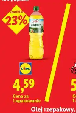 Lidl Olej rzepakowy oferta