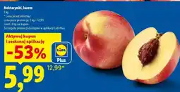Lidl Nektarynki, luzem oferta