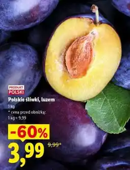 Lidl Polskie śliwki, luzem oferta