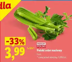 Lidl Polski seler naciowy oferta