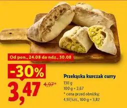 Lidl Przekaska kurczak curry oferta