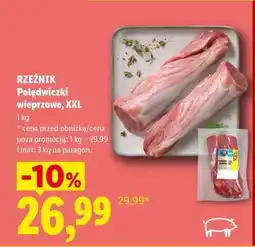 Lidl Rzeźnik Polędwiczki wieprzowe, XXL oferta