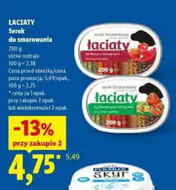 Lidl Łaciaty Serek do smarowania oferta