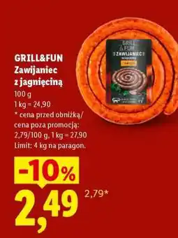 Lidl GRILL&FUN Zawijaniec z jagnięciną oferta