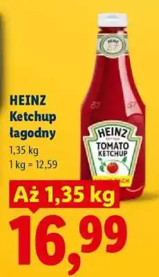 Lidl HEINZ Ketchup łagodny oferta