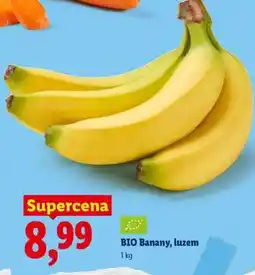 Lidl BIO Banany, luzem oferta