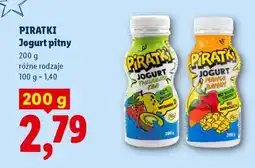 Lidl PIRATKI Jogurt pitny oferta