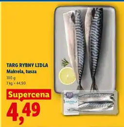 Lidl Makrela, tusza oferta