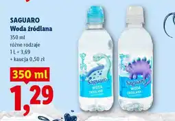 Lidl SAGUARO Woda źródlana oferta