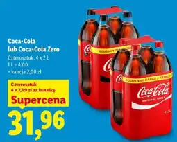 Lidl Coca-Cola lub Coca-Cola Zero oferta