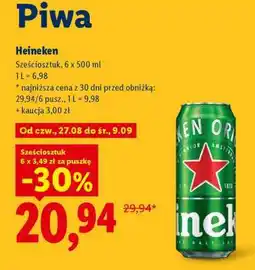 Lidl Heineken oferta
