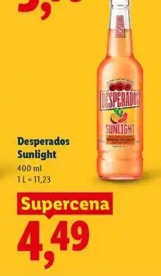 Lidl Desperados Sunlight oferta
