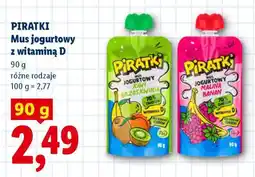 Lidl PIRATKI Mus jogurtowy z witaminą D oferta