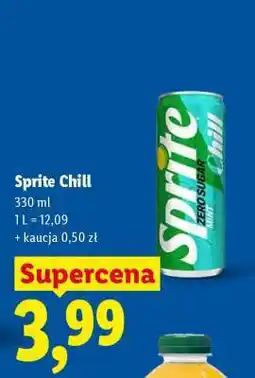 Lidl Sprite Chill oferta