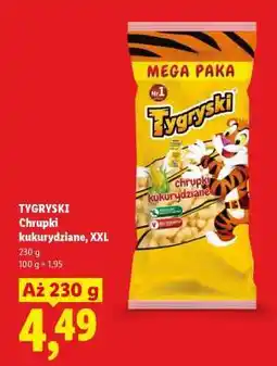 Lidl TYGRYSKI Chrupki kukurydziane, XXL oferta