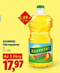Lidl KUJAWSKI Olej rzepakowy oferta