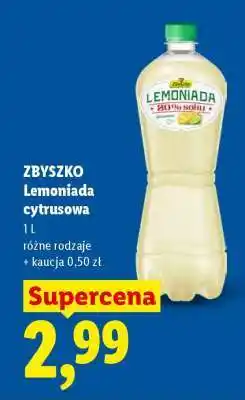 Lidl ZBYSZKO Lemoniada cytrusowa oferta