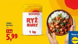 Lidl SONKO Ryż biały oferta