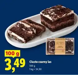 Lidl Ciasto czarny las oferta