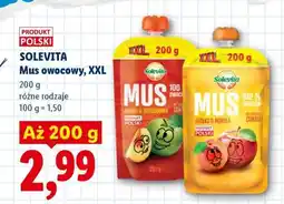 Lidl SOLEVITA Mus owocowy, XXL oferta
