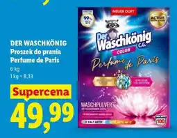 Lidl DER WASCHKÖNIG Proszek do prania Perfume de Paris oferta