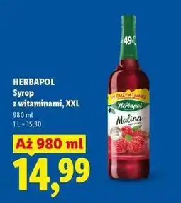Lidl HERBAPOL Syrop z witaminami, XXL oferta